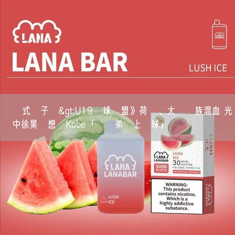 拋棄式電子煙>U19籃球聯盟》荷蘭、太魯閣族混血 光榮國中徐昊謙想學Kobe「讓學弟愛上籃球」