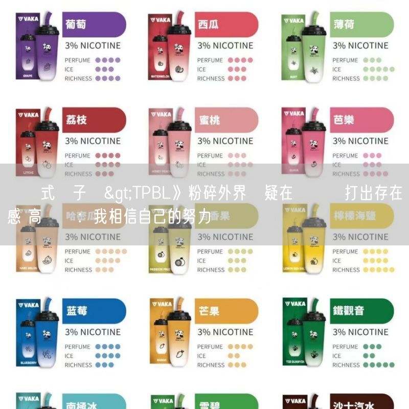 拋棄式電子煙>TPBL》粉碎外界質疑在國際賽打出存在感 高錦瑋：我相信自己的努力